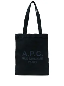 A.P.C. corduroy tote bag 30412425