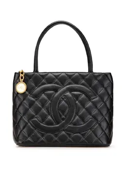 Chanel 2000-2002 Caviar Medallion tote bag 30726521
