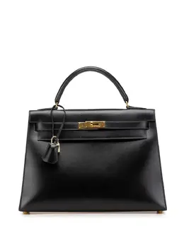 Hermes 1993 Box Calf Kelly Sellier 32 satchel 30725233