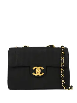 Chanel 1992 Jumbo Mademoiselle Classic Flap shoulder bag 30615996