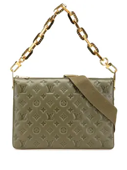 Louis Vuitton 2021-2025 Monogram Embossed Puffy Lambskin Coussin MM satchel 30761157