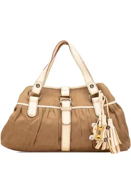 Celine 2000-2012 Canvas Boogie Tassel tote bag 30718308