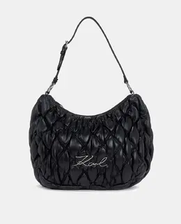 Сумка K/Signature Kuilt Boho Karl Lagerfeld, черный a53078132 | negro