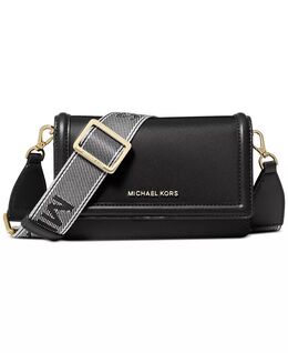 Маленькая нейлоновая сумка через плечо с логотипом и лямкой-ремешком Michael Kors, черный 16401832 | black