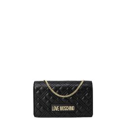 Черная полиэтиленовая сумка Love Moschino 0014717480 | black