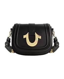 Седельная сумка с золотой фурнитурой True Religion, черный 20336790 | black