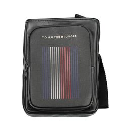 Черная полиэтиленовая сумка через плечо Tommy Hilfiger 0014657772 | black