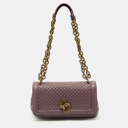Bottega Veneta Lilac Quilted Leather Olimpia Knot Shoulder Bag 1161718