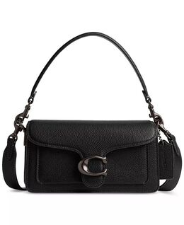 Мини-сумка через плечо Tabby 20 из полированной кожи Pebble Coach, черный 16570177 | black