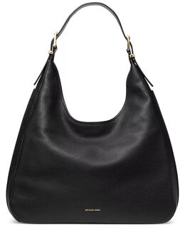 Сумка-хобо из натуральной кожи Nolita Extra-Large Michael Kors, черный 20673730 | black