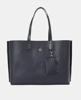 Сумка-шоппер с монограммным принтом Tommy Hilfiger, темно-синий a53165262 | azul marino
