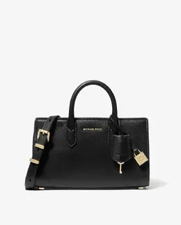 Сумка Scarlett Petite из кожи, трансформируемая в сумку на плечо Michael Kors, черный mp_0478263_32f4getc0l | negro