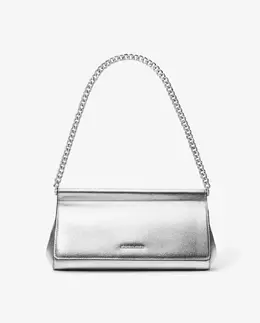 Сумка-кошелек из карминовой кожи Michael Kors, серебряный mp_0478263_30s5s9yc6m | plata