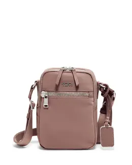 Сумка через плечо Voyageur Persia из нейлона и кожи Tumi, розовый a46121349 | rosa