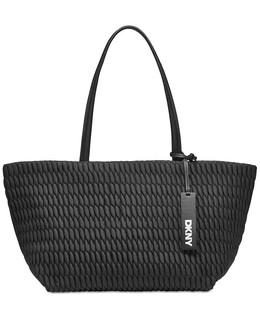 Большая сумка-тоут Mack Nylon DKNY, черный 17732626 | black/silver