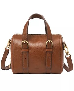 Кожаная мини-сумка Carlie Fossil, коричневый 15500114 | brown