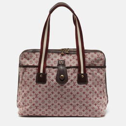 Louis Vuitton Cherry Monogram Mini Lin Canvas Sac Mary Kate Bag 1162843