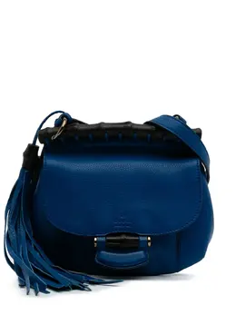 Gucci 2016-2024 Small Leather Bamboo Nouveau Fringe crossbody bag 30742863