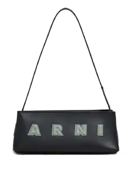 Marni logo-appliqué shoulder bag 30554290