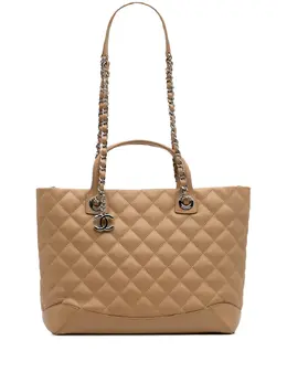 Chanel 2018 Small Quilted Calfskin Easy Shopping Tote satchel 30725572