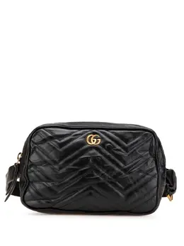 Gucci 2016-2025 GG Marmont Square Matelasse Leather belt bag 30741102