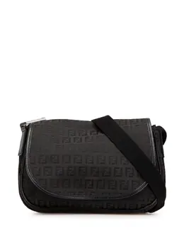 Fendi 2000-2010 Zucchino Canvas crossbody bag 30788764