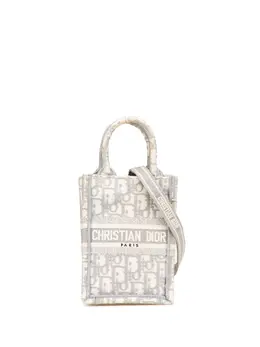 Christian Dior 2023 Mini Oblique Canvas Vertical Book Tote satchel 30782874