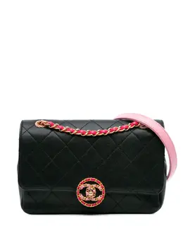 Chanel 2019 Quilted Calfskin CC Chain Logo crossbody bag 30797031