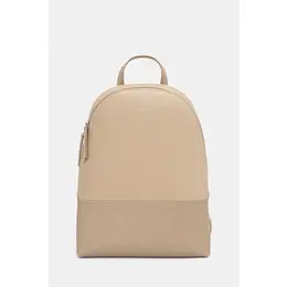 Рюкзак Calvin Klein, фактура тиснение, гладкая, бежевый 103801009957
