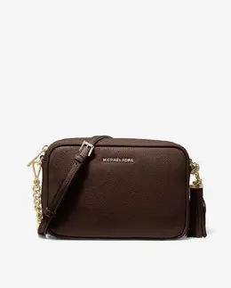 Женская кожаная сумка через плечо Ginny с кисточками Michael Kors, темно-коричневый mp_0478263_32f7ggnm8l | marrón oscuro