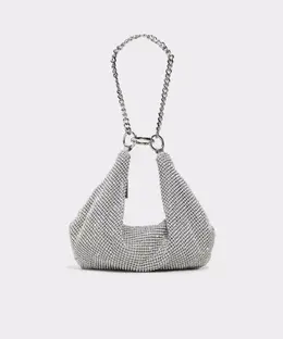 Сумка через плечо с застежкой-молнией Aldo, серебряный mp_0016467_vipready | plata