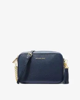Женская кожаная сумка через плечо Ginny с кисточками Michael Kors, темно-синий mp_0478263_32f7ggnm8l | azul marino
