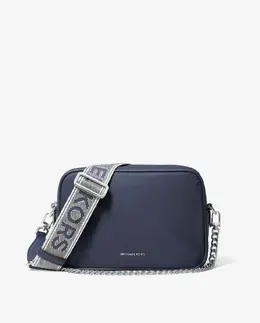 Женская сумка через плечо Bryant с плетеным ремешком с логотипом Michael Kors, темно-синий mp_0478263_32s5sytc5c | azul marino