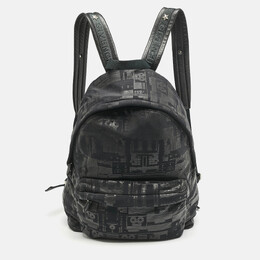 Givenchy Black Printed Padded Nylon Backpack 1160789