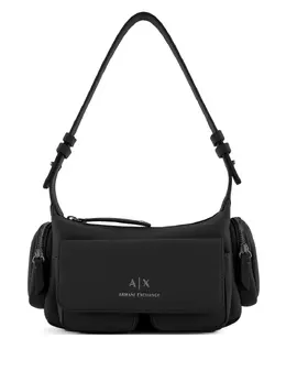 Armani Exchange logo-print shoulder bag 28292381
