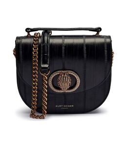 Сумка кожаная Kurt Geiger 690-Chelsea, черный kg251w00007000100os | nero