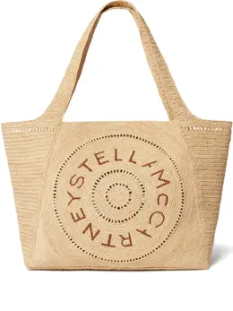 Stella McCartney-Borsa Tote Lou Con Logo Ricamato-Donna 52002666152276