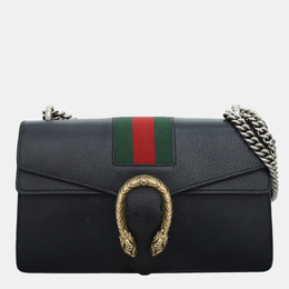 Gucci Black Dionysus Web Medium Shoulder Bag 1163088