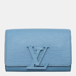 Louis Vuitton Blue Epi Louise PM Crossbody Bag 1163075