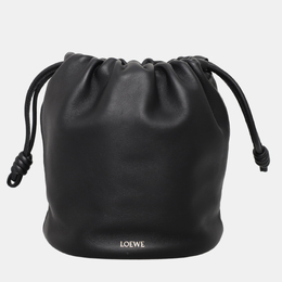 Loewe Black Leather Flamenco Small Bucket Bag 1163064