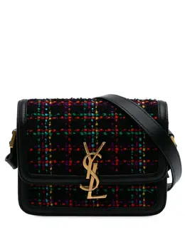Saint Laurent 2021 Small Tweed Solferino crossbody bag 30815228