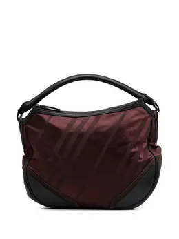 Burberry 2000-2017 Tonal Check Nylon Hobo shoulder bag 30839171