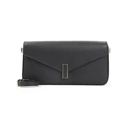 Valextra-Black Calf Leather Iside Shoulder Bag-Donna 51977527230804