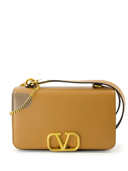 Valentino Garavani сумка на плечо с логотипом VLogo Signature, коричневый wb0q77dlg | коричневый