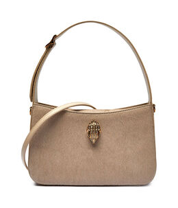 Кожаная сумка через плечо Bond Kurt Geiger, желтый kg251w00006306600os | smėlio