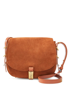 Pinko замшевая сумка на плечо, коричневый 103830a29n | коричневый