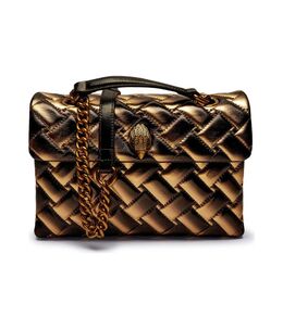 Кожаная сумка через плечо Kensington Kurt Geiger, коричневый kg251w00001100900os | ruda
