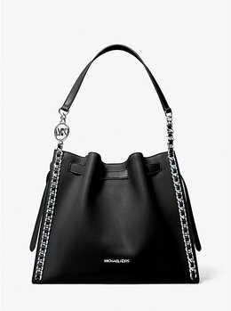 Большая сумка через плечо Mina с цепочкой Michael Kors, черный 35h3s4ml3i | black