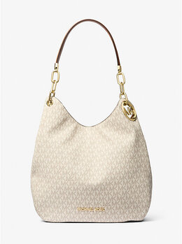 Сумка через плечо с большим фирменным логотипом Lillie Michael Kors, мультиколор 30t9g0le3b | vanilla/acorn