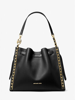 Большая сумка через плечо Mina с цепочкой Michael Kors, черный 35h3g4ml3i | black